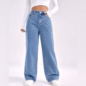 denim baggy jeans